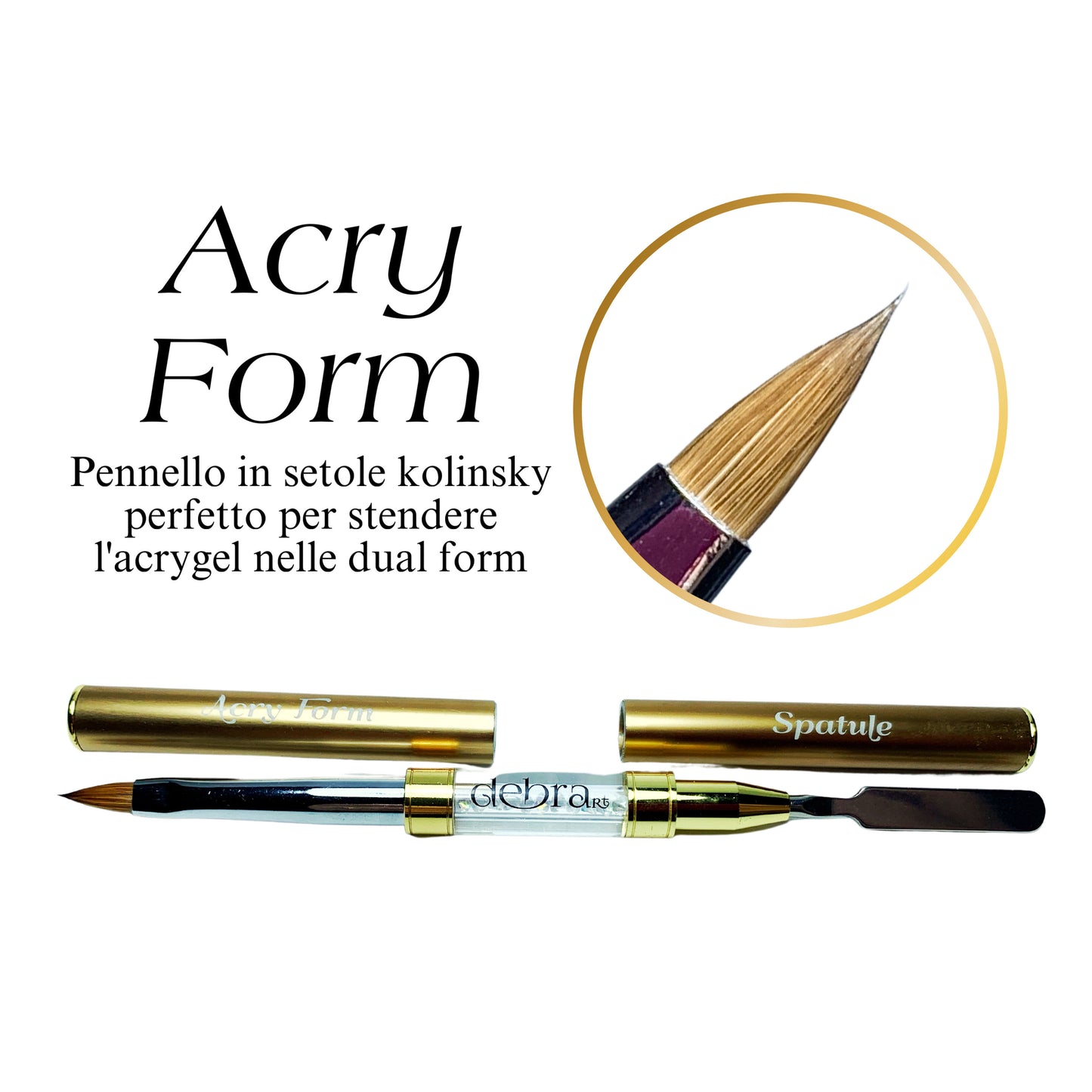 Pennello Acry Form/Spatula