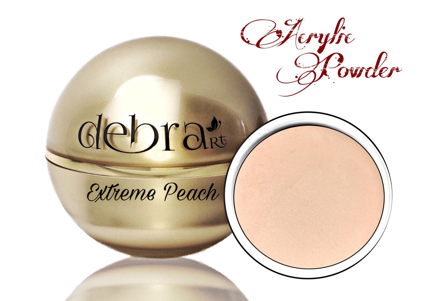 Polvere acrilica Extreme Peach