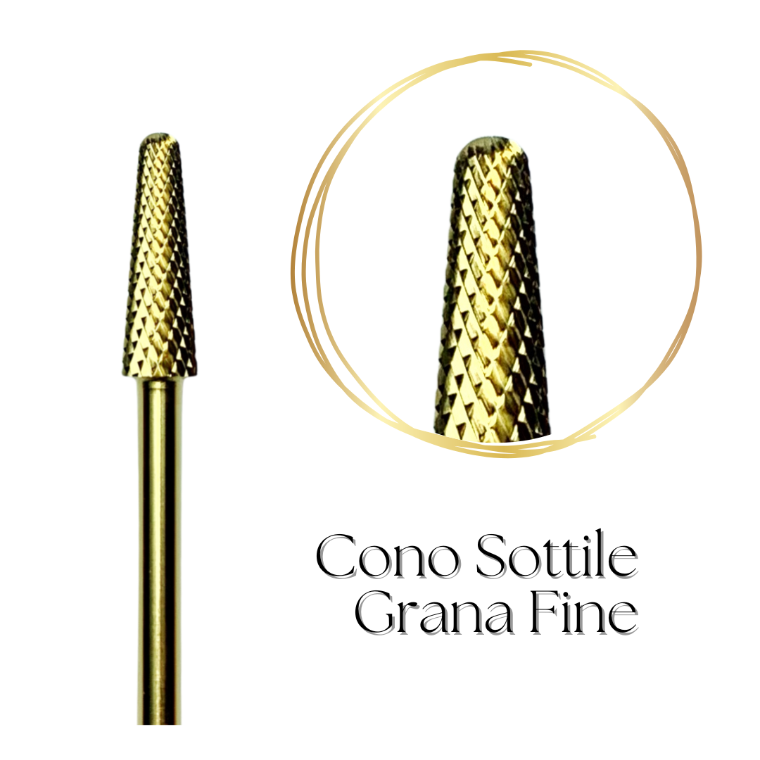 Punta Carbide conica per semipermanente