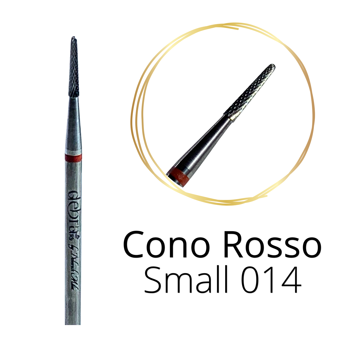 Punta fresa Carbide Rossa Small