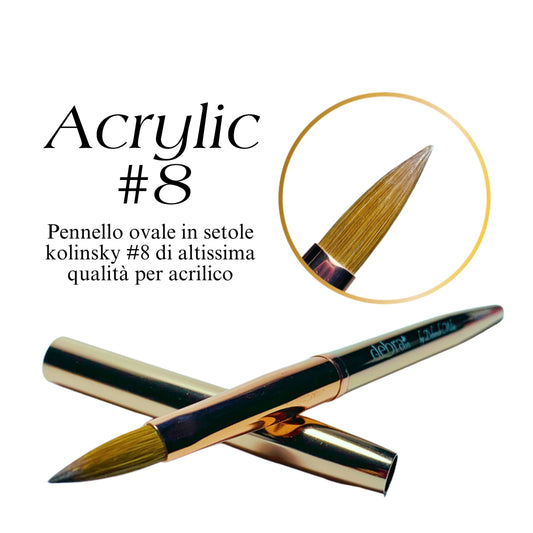 Pennello Kolinsky “Acrylic 8”