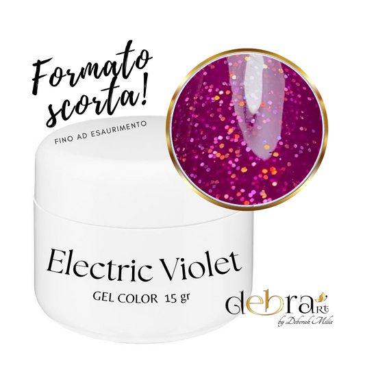 Gel Glitter Electric Violet 15 gr